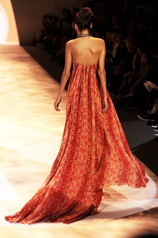 Illustration for article titled Christian Siriano Spring 2011: Romance, Drama, Ferosh!